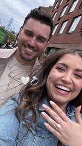 Something tells me you guys are going to like this one… 🤍💍 On Saturday,  May 4, outside of Carrie Bradshaw’s apartment, I had my wildest dream come  true. #maythe4thbewithyou #engaged
