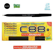 Jual Standard Castello C88 Pulpen Semi Gel 0 5 1 Pack 12 1 Pcs Online November 2020 Blibli