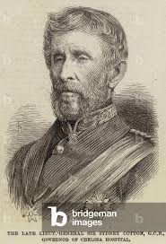 Image of The Late Lieutenant-General Sir Sydney Cotton, GCB, Governor of  Chelsea by English School, (19th century)