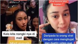 Kini dirinya kembali viral setelah disindir oleh selebgram. Viral Video Wanita Ngaku Sultan Dan Pamer Nongkrong Di Mal Mewah