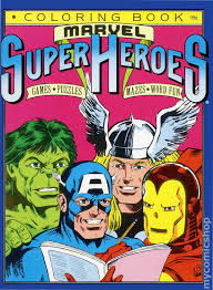 Using the red alt i like your colors page, you can find all color codes used by any web page on. Marvel Super Heroes Coloring Book Sc 1987 Comic Books