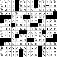 Check spelling or type a new query. 0507 19 Ny Times Crossword 7 May 19 Tuesday Nyxcrossword Com