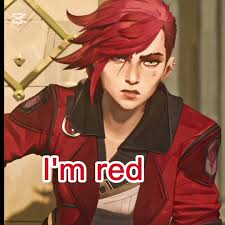 When you're Blue, I'm red. CAITVIIII💙❤️😼🔥🛐