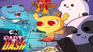 Cartoon Network Party Dash Unlocked Gumball Warp To Beach Gameplay W Cartoon Network Cartoon Dash