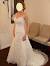 Adding Tulle Straps To Wedding Dress