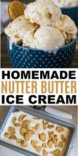 In a medium saucepan whisk together when ready, freeze ice cream according to manufacturers directions. Easy Homemade Nutter Butter Ice Cream
