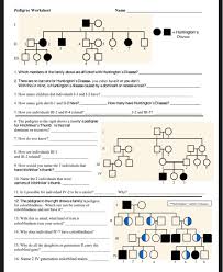Answer key to dna vs. Identifying Simple Dominant And Recessive Traits In Pedigrees Worksheet Answer Key