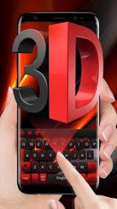 Get black red keyboard to have neon tech wallpaper and simple style theme 3d Black Red Keyboard Apk Free Download Android App Fullapkz