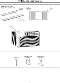 Ge ahu05ly window air conditioner (5,000 btu) this affordable general electric air conditioner is designed to cool rooms of up to 150 square feet. 001 Window Air Conditioner User Manual General Electric