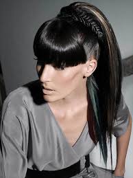 You can go for a ponytail she has incredible black long hairstyles where her side bangs compliment her face shape. Ponytail Black Hairstyles With Bangs Hairstyles Vip