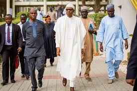 Image result for buhari amaechi and judges