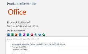 Microsoft word 2016 merupakan program. Installed 365proplus Got Mondo 2016 Microsoft Community