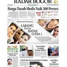 Radar Bogor Edisi Rabu 20 April 2016