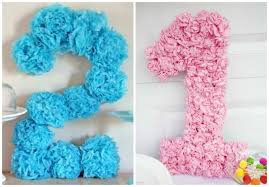 Numeros Gigantes Para Decorar En Fechas Especiales Manualidades