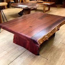 Solid jarrah rectangle coffee table. Port Jarrah Furniture High St Fremantle Slab Dining Tables Furniture Wood Table