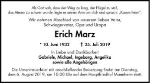Traueranzeigen Mannheimer Morgenmorgenwebde
