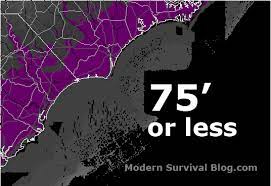 How far can a mega tsunami travel inland? How Far Inland Can A Tsunami Go On The East Coast Usa
