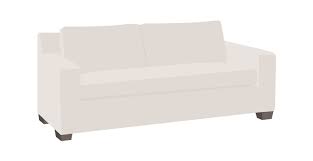 A compact profile makes our buchanan collection ideal for smaller spaces. Replacement Pb York Square Arm Sofa Slipcover Comfort Works