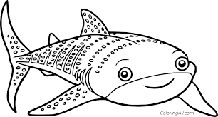 It is possible to down load this. Cute Whale Shark Coloring Page Coloringall