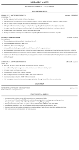 We offer great tips to guide you. Java Software Engineer Resume Sample Mintresume