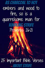 25 Important Bible Verses About Strife