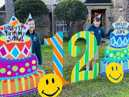 Birthday Yard Signs Houston Texas Pin On Bailey Board