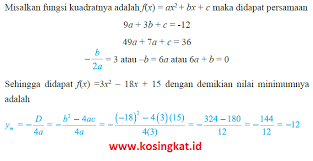 Check spelling or type a new query. Kunci Jawaban Matematika Kelas 9 Halaman 102 103 Latihan 2 3 Kosingkat