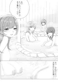 露天風呂で先生を誘惑する女子生徒たち-修学旅行の中出しえっちが始まる