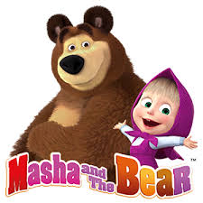 Descriptionmasha and the bear logo.png. Masha The Bear 12cm Doll With 25cm Soft Toy Bear Twin Pack Amazon Co Uk Toys Games