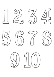 Includes 123 pages to color! Coloring Pages Number Coloring Sheet