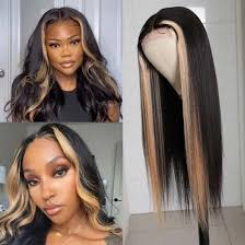 This assures users that they will . Buy Beauty Forever Highlight Blonde Tl27 Color Silk Base Fake Scalp Lace Part Wig Straight Human Hair Wig Pre Plucked With Baby Hair Middle Part 150 Density For Black Women Online In