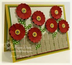 You can use cards to make your videos more interactive. How To Make Easy Flowers And Fences Card Making Video Tutorial Series I Teach Stamping