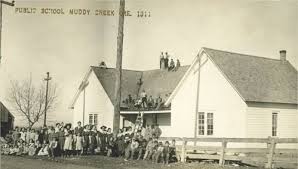 Muddy Creek School 1900's, Baker County, Oregon