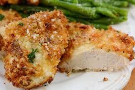 Toast the breadcrumbs in the oven for just a few minutes. Air Fryer Parmesan Crusted Chicken Adventures Of A Nurse