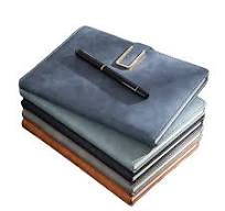 Velvet Leather High Quality A5 Custom Logo Custom Journals A5 Pu Glue  Binding Notebook With Soft Cover