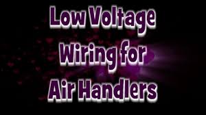 We did not find results for: Wiring Low Voltage In An Air Handler Youtube