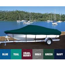 Measure from bow straight through to transom (not including motor). Hot Shot Polyester Cover For Bayliner 212 Capri Cuddy Cabin 6 18in Bow Rails Camping World