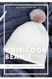 Free Modern Crochet Hat Pattern For Beginners Men S Women S Crochet Hats Crochet Hats Free Pattern Crochet Mens Hat