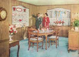 1950s Dining Room Decor 1950s Home Decor 1950s Dining Room Retro Interior Design
