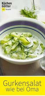 Klassischer Gurkensalat Rezept Gurkensalat Rezept Gurkensalat Rezepte