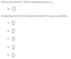 Kunci jawaban buku pemantapan persiapan ujian matematika penerbit akasia kelas 9 soal tryout ujian nasional 2017 dan pembahasan untuk sma maret 10 2017 januari 13 2017 oleh soal unbk. Transformasi Geometri Translasi Refleksi Rotasi Dilatasi Idschool