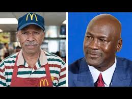 Michael Jordan Discovers His Childhood Friend Working at McDonalds