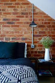 The Loft Bedroom Final Reveal Making Spaces Brick Bedroom Loft Design Bedroom Loft