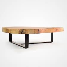 The countertop has been polished to reach the perfect smoothness. Free Form Wood Coffee Table Home Designing