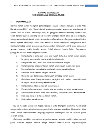 Pelecehan seksual bisa terjadi di tempat kerja manapun, dari pabrik, kantor, toko ataupun sekolah. Doc Manual Menangani Fadhilah Zakaria Academia Edu
