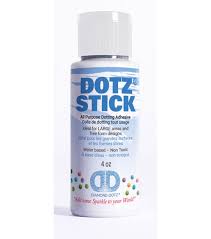 Diamond Dotz 4oz Stick Adhesive Bottle