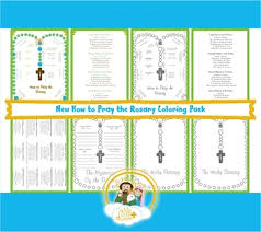 A catholic prayer rosary helps you count the holy rosary prayers. Rosary Coloring Page Worksheets Teaching Resources Tpt