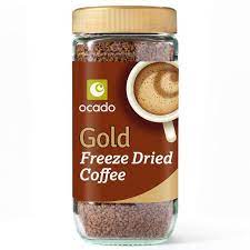 It is the first certified organic freeze dried coffee in the world. Ocado Gold Freeze Dried Instant Coffee Ocado