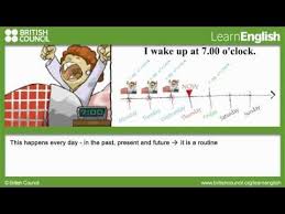 Present Simple For Routines Johnny Grammar Learn English British Council Learn English Learning English Online Learn English Grammar