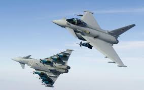 The typhoon was designed originally as an air superiority fighter and is manufactured by a consortium of airbus, bae systems and leonardo that conducts the majority of the project through a joint holding company, eurofighter jagdflugzeug gmbh. What Is This Hole On The Left Wing Of The Eurofighter Typhoon Aviation Stack Exchange